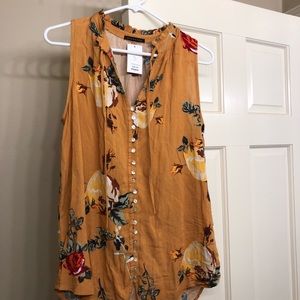 Staccato Floral Tank